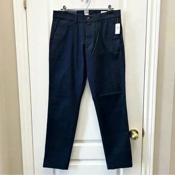GAP Mens Pants Modern Slim Fit Chino Khakis GapFlex Navy Blue Size 32x32 NWT - Picture 6 of 15